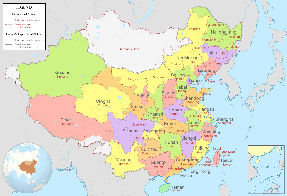 Chinese Regions