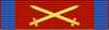 ROM Ordre de la Couronne de Roumanie VM-épées Chevalier BAR.svg