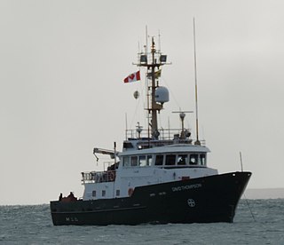 RV <i>David Thompson</i> Parks Canada research and survey vessel