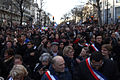 Rassemblement républicain le 11 janvier 2015 à Paris