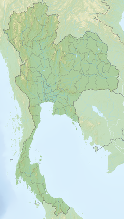 Reliefkarte Thailand