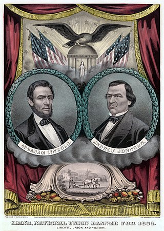 <span class="mw-page-title-main">National Union Party (United States)</span> 1864–1868 Republican and Unionist political alliance