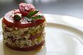 Rice tower with tomatoes (9248230550).jpg