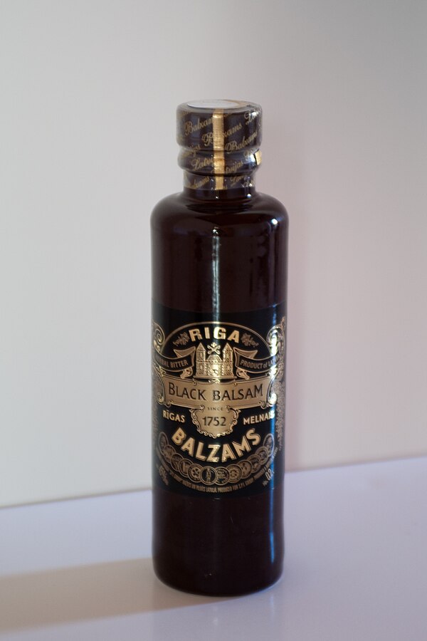 Riga balsam, a herbal liqueur made since the mid-18th century