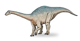 A Riojasaurus rekonstrukciója