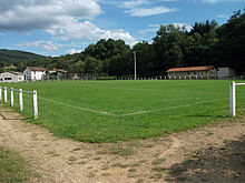 Jonchères belediye stadyumu.