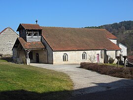 Die Kirche in Rivière-les-Fosses