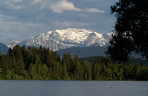 Schmutterweiher mit Hochplatte