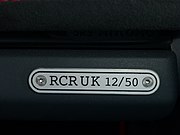 RCR SB2 Dash Plate