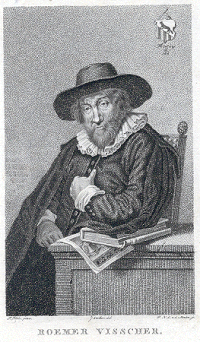 Roemer Visscher at the age of 71.gif