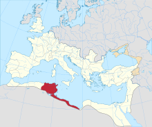Imperio Romano - África Proconsularis (125 d.C.) .svg