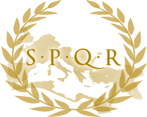 English: Roman SPQR banner