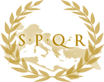 Descrizione dell'immagine romana SPQR banner.svg.