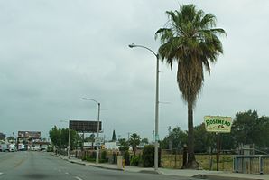 Valley Boulevard i Rosemead