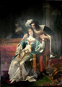 Rosemonde Clifford et le roi Henri II d'Angleterre (Salon de 1827), Orléans, musée des Beaux-Arts.