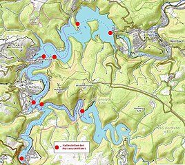 Rurabschnitt Einruhr bis Heimbach (Rurtalsperre)