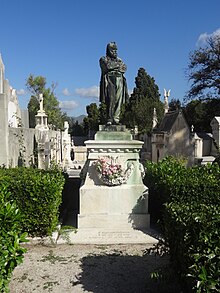 Înmormântarea lui Alexandre Herzen, Cimitirul Castelului, Nice.jpg