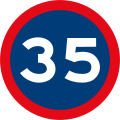 Speed limit 35