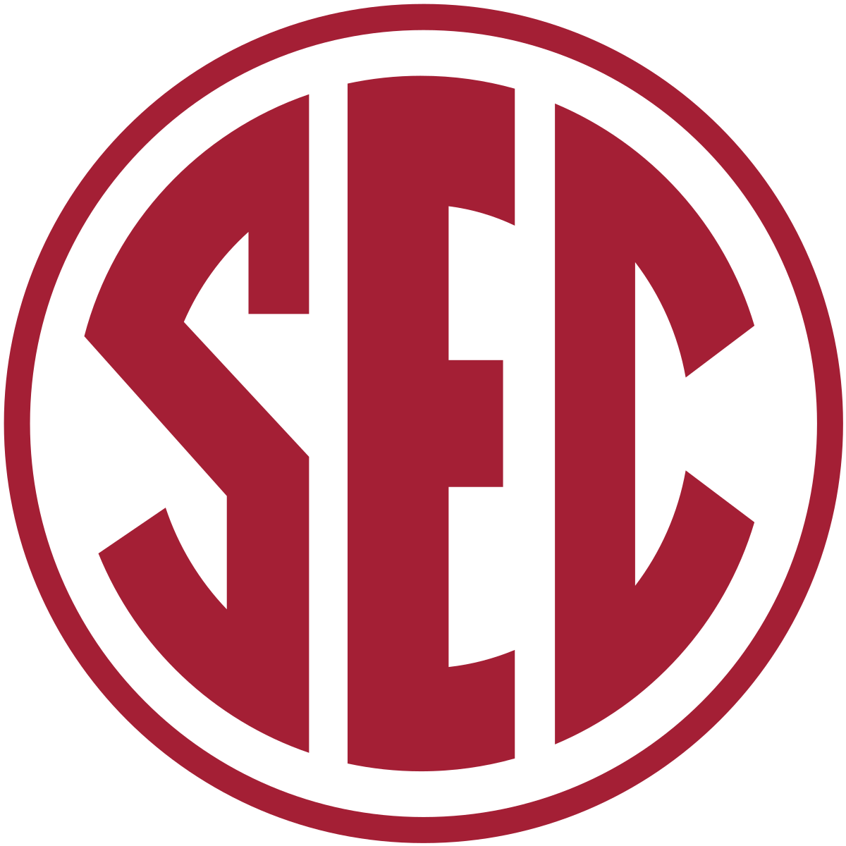 Download File:SEC logo in Arkansas colors.svg - Wikimedia Commons