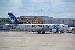 Airbus A300-600RF dell'EgittoAir Cargo