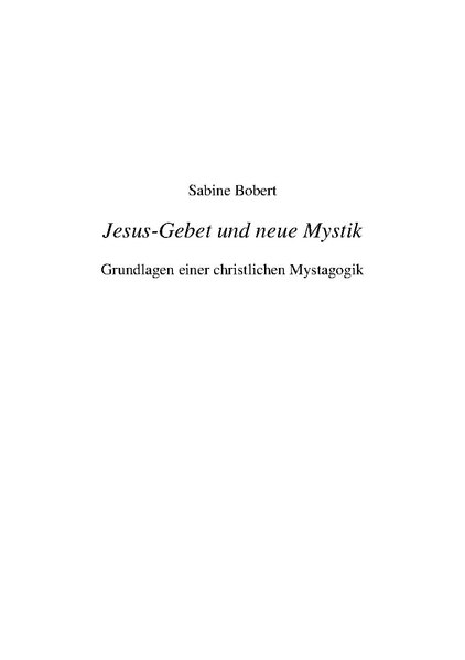 File:Sabine Bobert Jesusgebet und neue Mystik 2.pdf