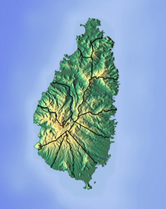 Saint Lucia location map Topographic.png