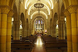 Interior de la nave central