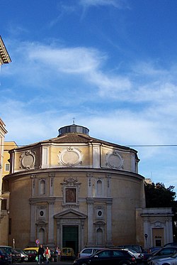 חזית כנסיית סן ברנרדו אלה טרמה
