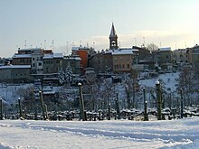 San Michele dei Mucchietti in inverno.