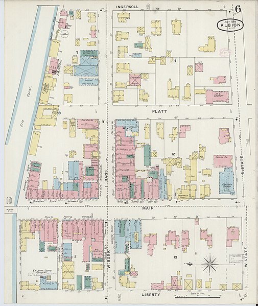 File:Sanborn Fire Insurance Map from Albion, Orleans County, New York. LOC sanborn05726 003-6.jpg
