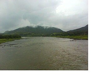 Sungai Savitri berhampiran Mahad.