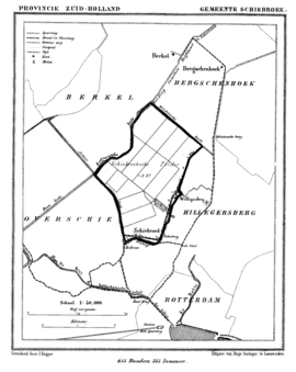 Schiebroek in 1865. Schiebroek 1865.png