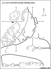 Plan jaskini