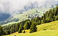 Scuol-Motta Naluns, Uitzicht vanaf Motta Naluns naar het zuiden.