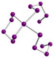 Ion Se164− u kristalnoj strukturi Cs4Se16