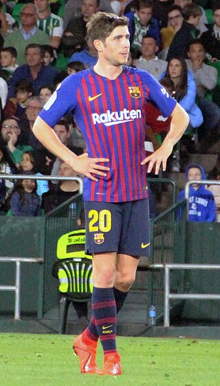 <span class="mw-page-title-main">Sergi Roberto</span> Spanish footballer (born 1992)