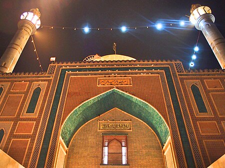 Shrine of Lal Shahbaz Qalandar view 2.JPG