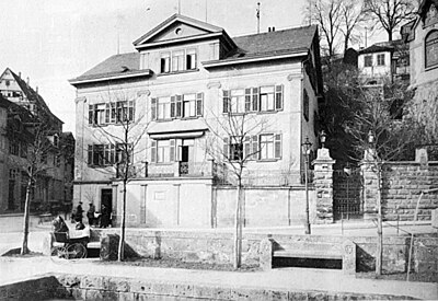 Sinner-Tübingen-Neckartor - Uhlands Wohnhaus- um 1905.jpg