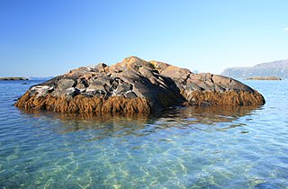 Skerry A rocky island smaller than an islet