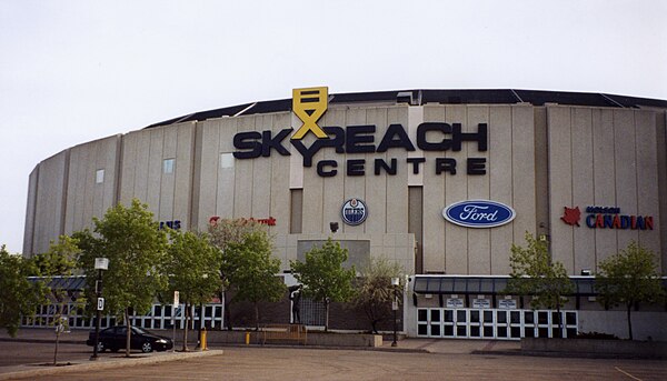 Skyreach Centre in 2001