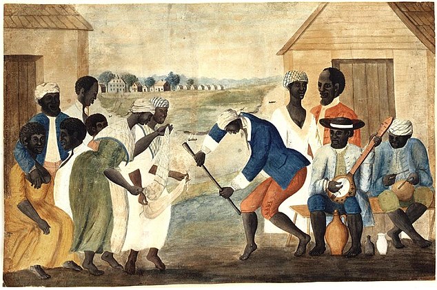 Slave dance, 1780s