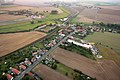 Čeština: Pohled na Újezd, část Smilovic English: Aerial view of Újezd, part of Smilovice village, Czech Republic