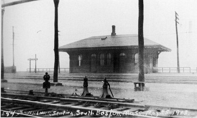 South Boston station in 1913