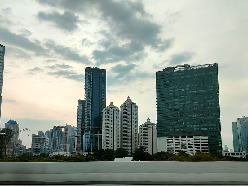 File:South Jakarta buildings skyline.jpg