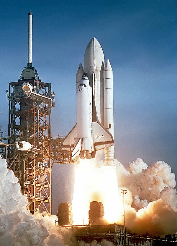 Columbia launching on STS-1