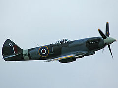 Un Spitfire Mk XVIII britannique