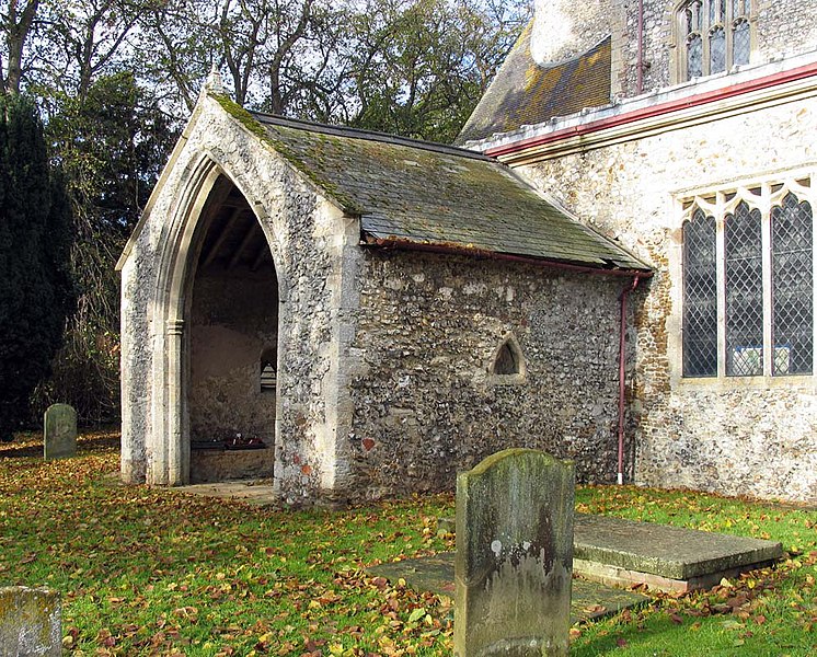 File:St Mary, Sedgeford, Norfolk - Porch - geograph.org.uk - 1701316.jpg