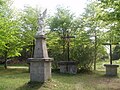 Estátua de São Miguel em frente ao Calvário.JPG