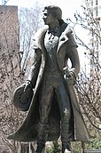 Statue of Alexander Wood in 2007