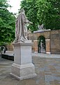 Statue of Hans Sloane in the Duke of York Square, Chelsea.